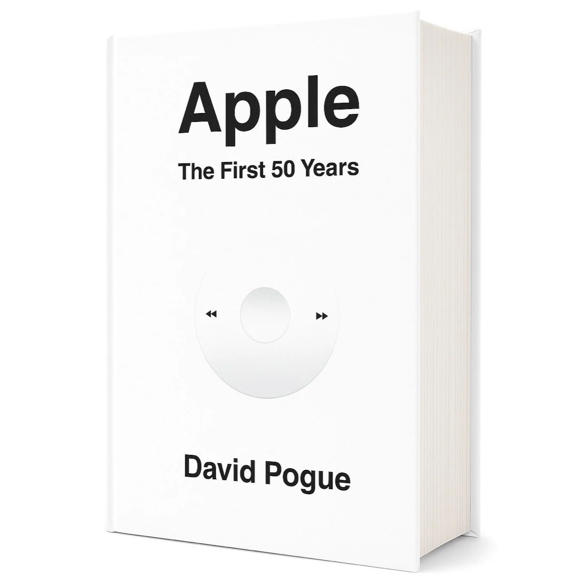 Apple The First 50 Years by David Pogue Book Cover.