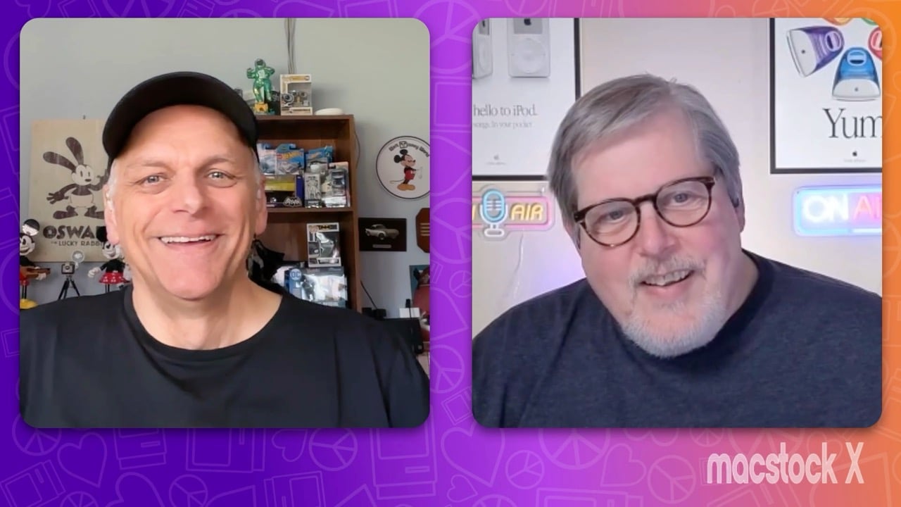 Live Stream Thumbnail reads Macstock 10 Live: March Updates, Speakers, and More